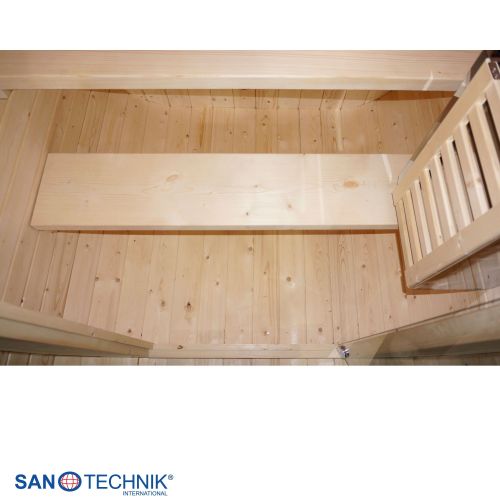 Sanotechnik LINDHOLM Außensauna Sauna für 1-2 P. 128,2x120x194 cm