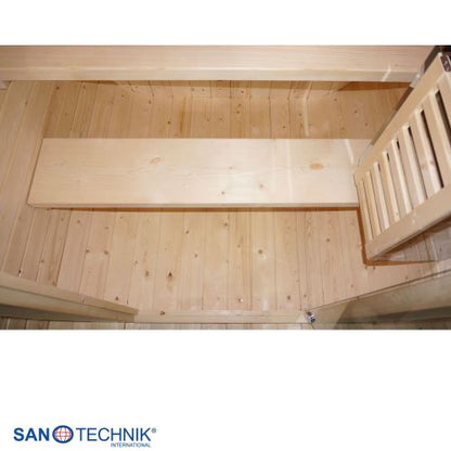 Sanotechnik LINDHOLM Außensauna Sauna für 1-2 P. 128,2x120x194 cm