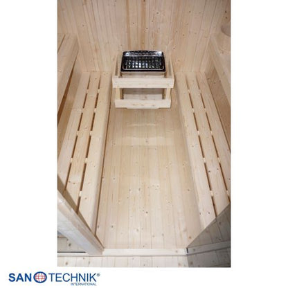 Sanotechnik LIETO Außensauna für 6 Personen Sauna 220x223,6x250,1 cm