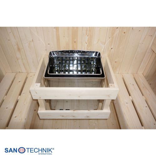 Sanotechnik LIETO Außensauna für 6 Personen Sauna 220x223,6x250,1 cm