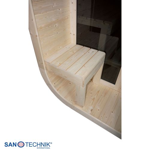 Sanotechnik LIETO Außensauna für 6 Personen Sauna 220x223,6x250,1 cm