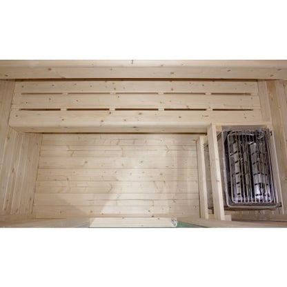 Sanotechnik HELSINKI Außensauna Sauna für 2-3 P. 165x175x218,9 cm (Bausatz)
