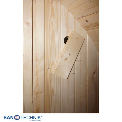Sanotechnik NYBORG M Außensauna für 4 Personen Fasssauna Sauna 194,2x204,9x194,9 cm