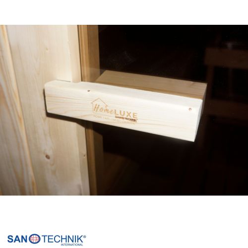 Sanotechnik NYBORG M Außensauna für 4 Personen Fasssauna Sauna 194,2x204,9x194,9 cm