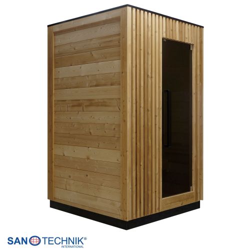 Sanotechnik TRONDHEIM S Außensauna für 2 Personen Sauna 131,2x134,6x220 cm