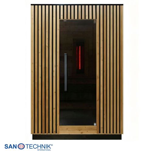 Sanotechnik TRONDHEIM M Außensauna für 2 Personen Sauna 161,2x134,6x220 cm