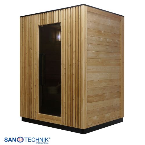 Sanotechnik TRONDHEIM M Außensauna für 2 Personen Sauna 161,2x134,6x220 cm