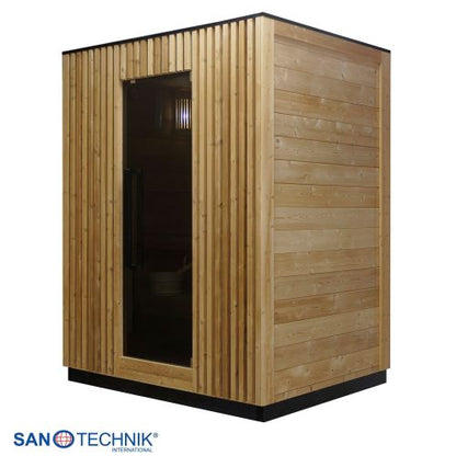 Sanotechnik TRONDHEIM M Außensauna für 2 Personen Sauna 161,2x134,6x220 cm