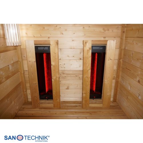 Sanotechnik TRONDHEIM M Außensauna für 2 Personen Sauna 161,2x134,6x220 cm