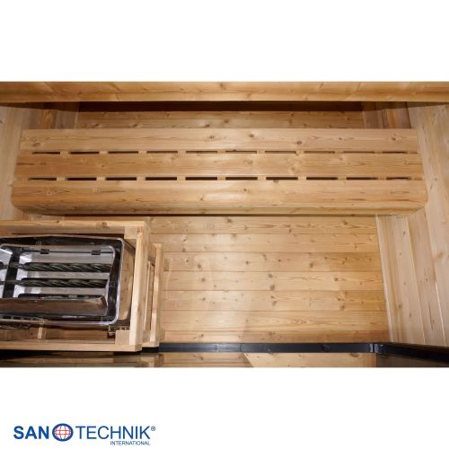 Sanotechnik TRONDHEIM M Außensauna für 2 Personen Sauna 161,2x134,6x220 cm