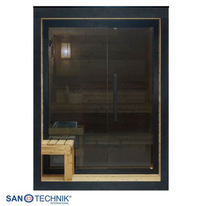 Sanotechnik NORA M Außensauna für 2-3 Personen Sauna 161,2x183,6x220 cm