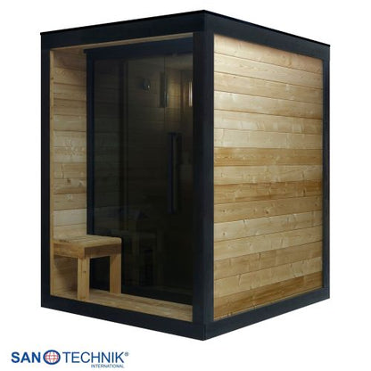 Sanotechnik NORA M Außensauna für 2-3 Personen Sauna 161,2x183,6x220 cm