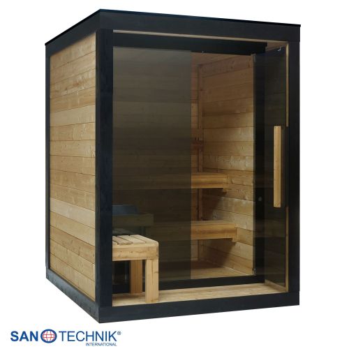 Sanotechnik NORA M Außensauna für 2-3 Personen Sauna 161,2x183,6x220 cm