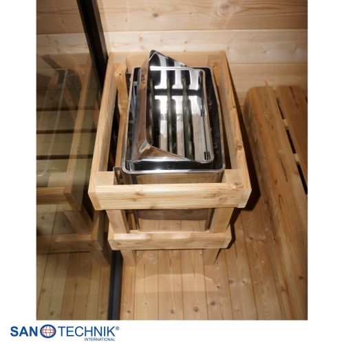 Sanotechnik NORA M Außensauna für 2-3 Personen Sauna 161,2x183,6x220 cm