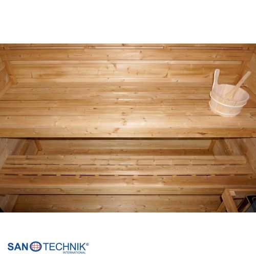 Sanotechnik NORA L Außensauna für 4-5 Personen Sauna 220x220x220 cm