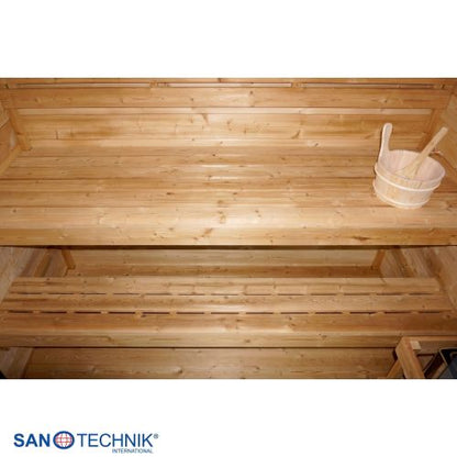 Sanotechnik NORA L Außensauna für 4-5 Personen Sauna 220x220x220 cm