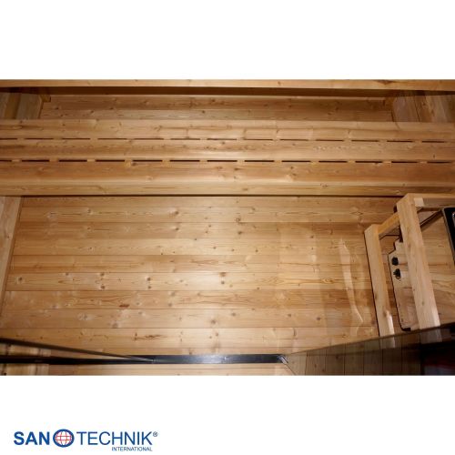 Sanotechnik NORA L Außensauna für 4-5 Personen Sauna 220x220x220 cm