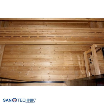 Sanotechnik NORA L Außensauna für 4-5 Personen Sauna 220x220x220 cm