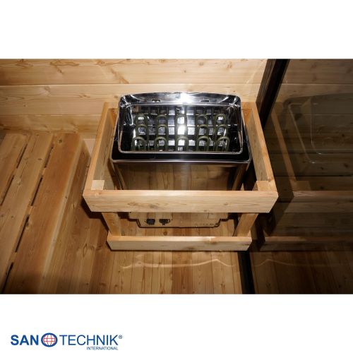 Sanotechnik NORA L Außensauna für 4-5 Personen Sauna 220x220x220 cm