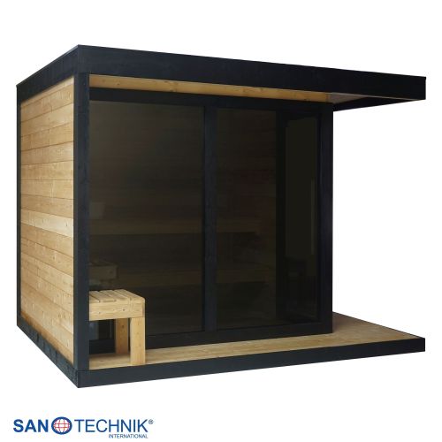 Sanotechnik NORA XL Außensauna für 4-5 Personen Sauna 280x220x220 cm