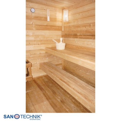 Sanotechnik NORA XL Außensauna für 4-5 Personen Sauna 280x220x220 cm