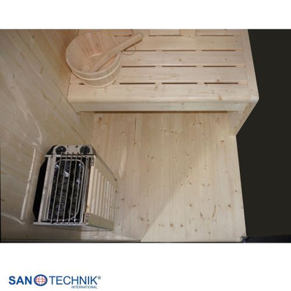 Sanotechnik GLACIER S Sauna + Infrarotkabine für 1 Person 100x120x200 cm