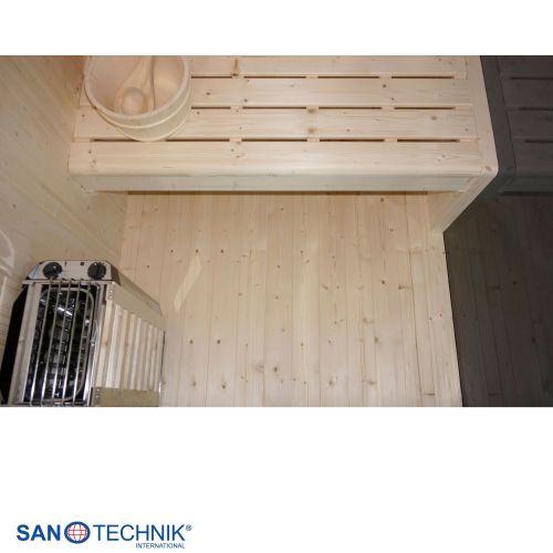 Sanotechnik GLACIER M Sauna + Infrarotkabine für 2 Personen 120x120x200 cm