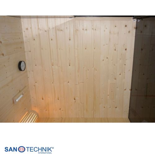 Sanotechnik GLACIER M Sauna + Infrarotkabine für 2 Personen 120x120x200 cm