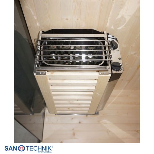 Sanotechnik GLACIER M Sauna + Infrarotkabine für 2 Personen 120x120x200 cm