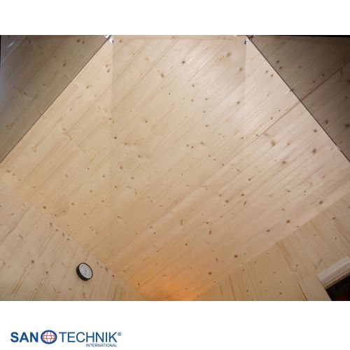 Sanotechnik GLACIER XL Sauna + Infrarotkabine für 2-3 Personen 150x150x200 cm