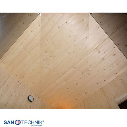 Sanotechnik GLACIER XL Sauna + Infrarotkabine für 2-3 Personen 150x150x200 cm