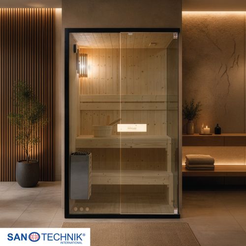 Sanotechnik FALUN M Sauna für 2 Personen 120x120x200 cm
