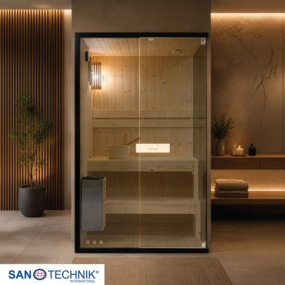 Sanotechnik FALUN M Sauna für 2 Personen 120x120x200 cm