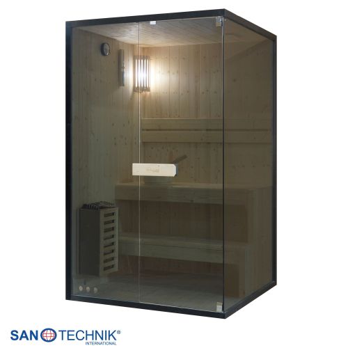 Sanotechnik FALUN M Sauna für 2 Personen 120x120x200 cm