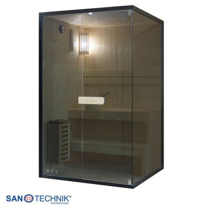 Sanotechnik FALUN M Sauna für 2 Personen 120x120x200 cm