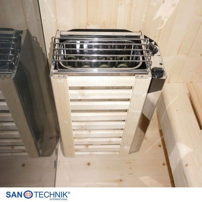Sanotechnik FALUN M Sauna für 2 Personen 120x120x200 cm