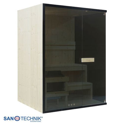 Sanotechnik FALUN L Sauna für 2-3 Personen 150x120x200 cm