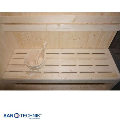 Sanotechnik FALUN L Sauna für 2-3 Personen 150x120x200 cm