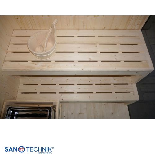 Sanotechnik FALUN L Sauna für 2-3 Personen 150x120x200 cm