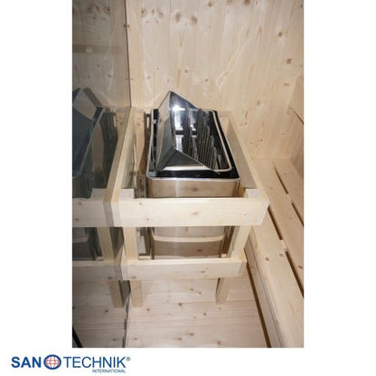 Sanotechnik FALUN L Sauna für 2-3 Personen 150x120x200 cm