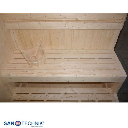 Sanotechnik FALUN XL Sauna für 2-3 Personen 150x150x200 cm