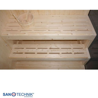 Sanotechnik FALUN XL Sauna für 2-3 Personen 150x150x200 cm