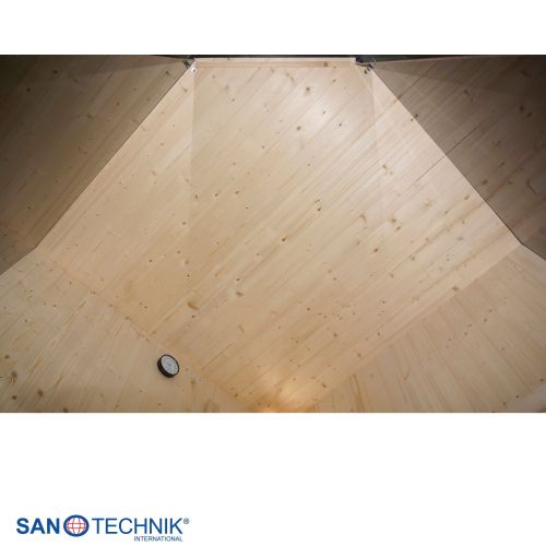 Sanotechnik FALUN XL Sauna für 2-3 Personen 150x150x200 cm