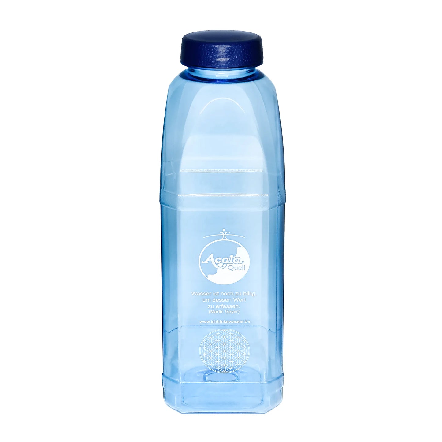 AcalaQuell® 8-Kant Trinkflasche aus Tritan | 1 Liter | diverse Sets