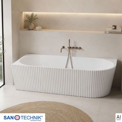 Sanotechnik Badewanne Wand-BW BALI LINKS 170x80x56cm