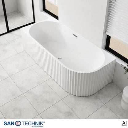 Sanotechnik Badewanne Wand-BW BALI LINKS 170x80x56cm