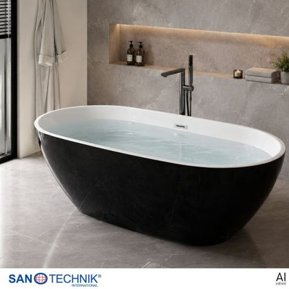 Sanotechnik Badewanne BW CUBA freisteh. 175x80x60 cm