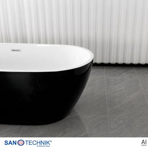 Sanotechnik Badewanne BW CUBA freisteh. 175x80x60 cm