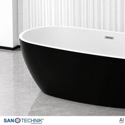 Sanotechnik Badewanne BW CUBA freisteh. 175x80x60 cm
