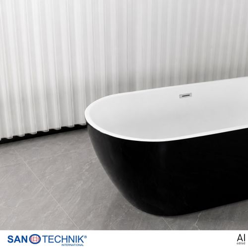 Sanotechnik Badewanne BW CUBA freisteh. 175x80x60 cm